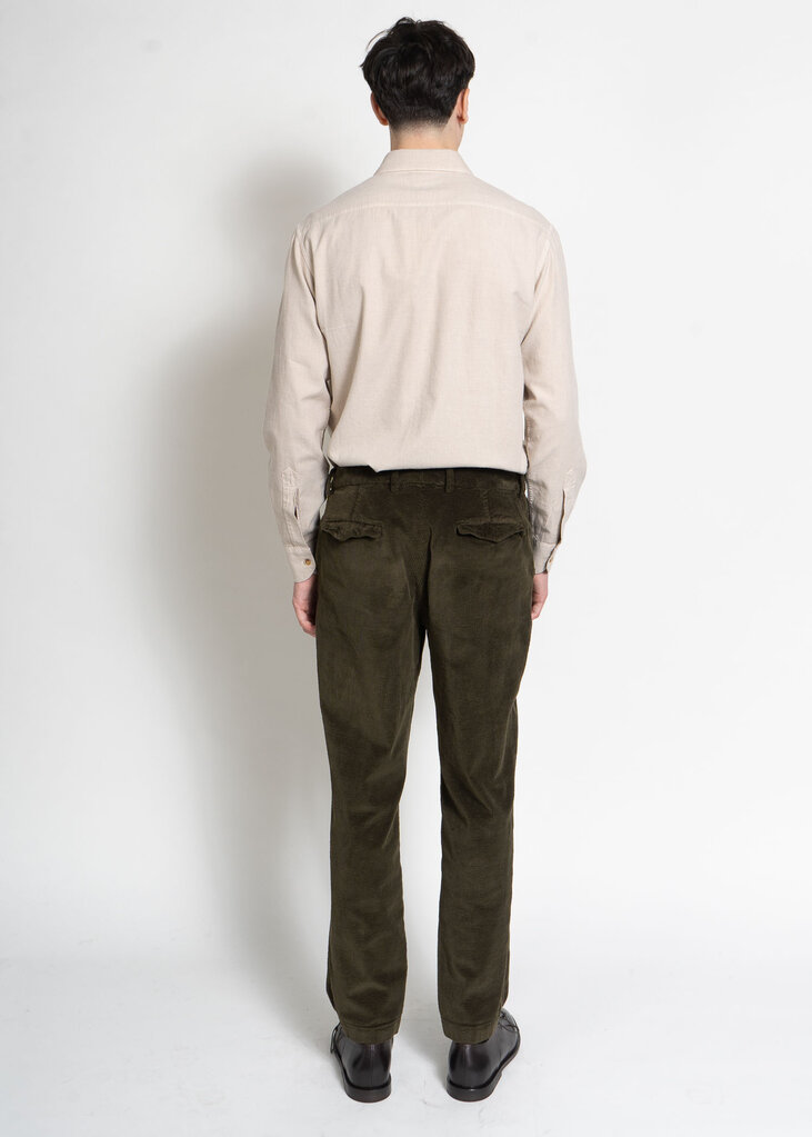 Barena Pantalon Capovae Matador Vert Khaki