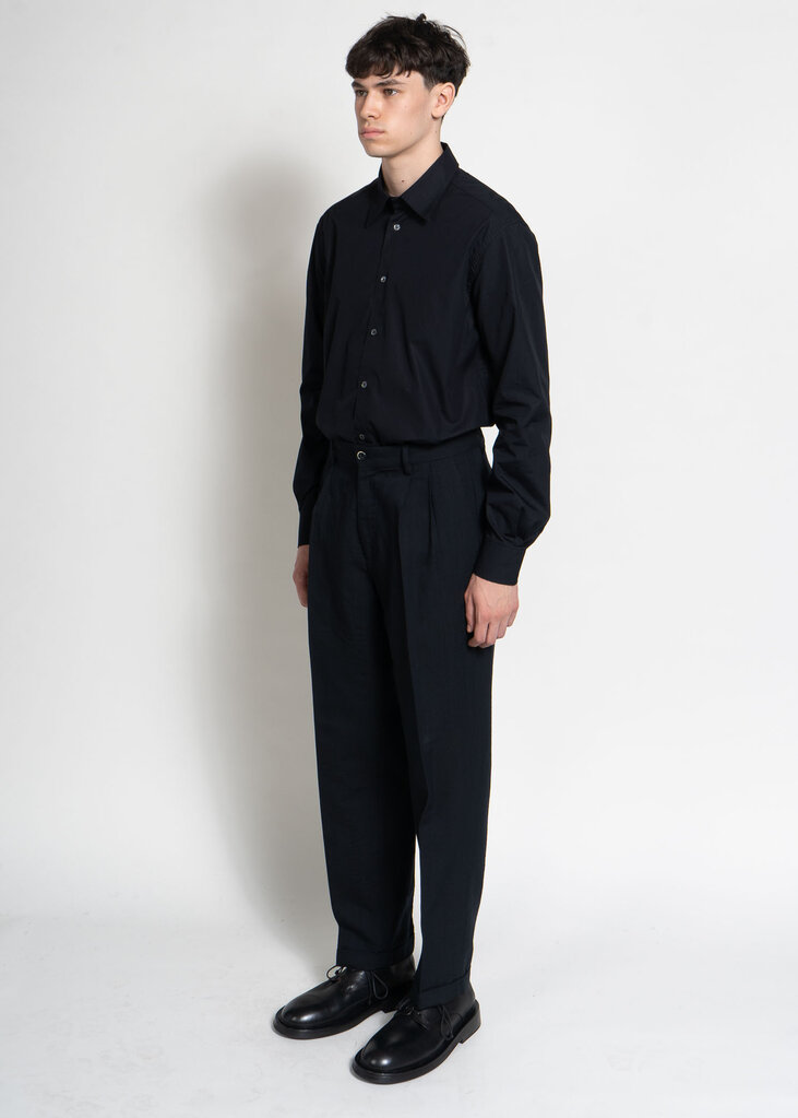 Barena Pantalon Drapier Risca Marine