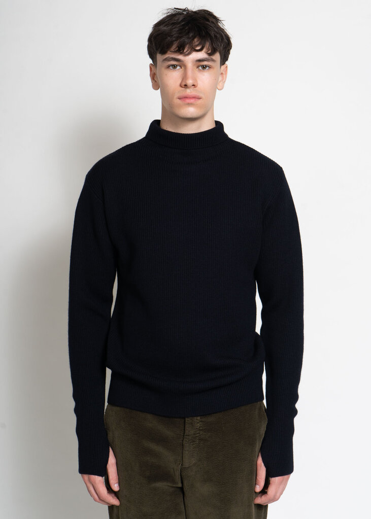 Barena Navy Cimadore Sweater