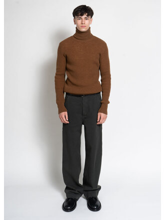 Dries Van Noten Chandail Macro Brun