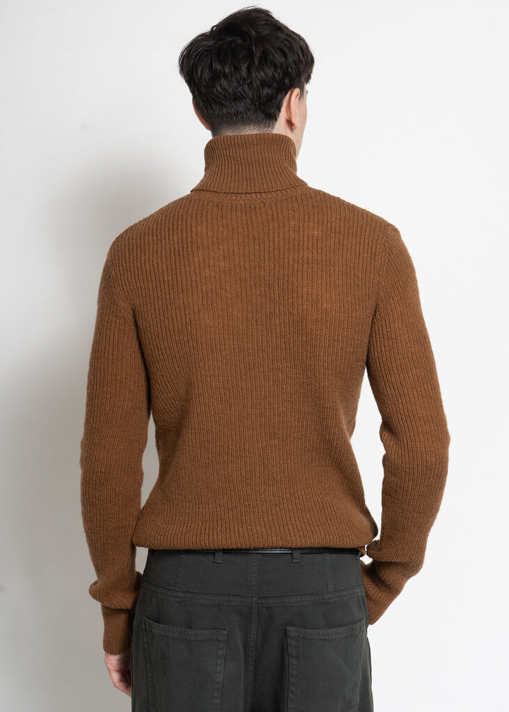 Dries Van Noten Chandail Macro Brun