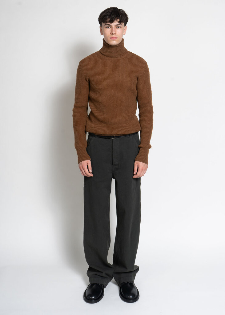 Dries Van Noten Pantalon Pickerby Gris Foncé