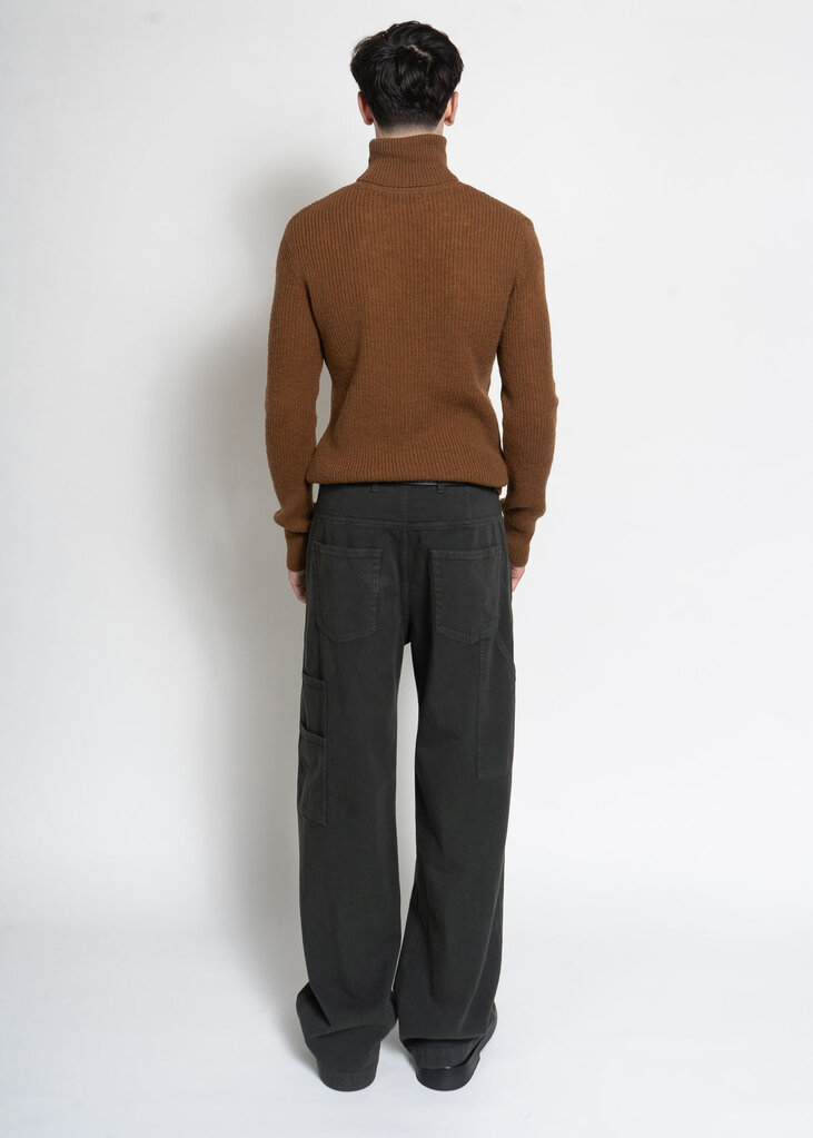 Dries Van Noten Pantalon Pickerby Gris Foncé