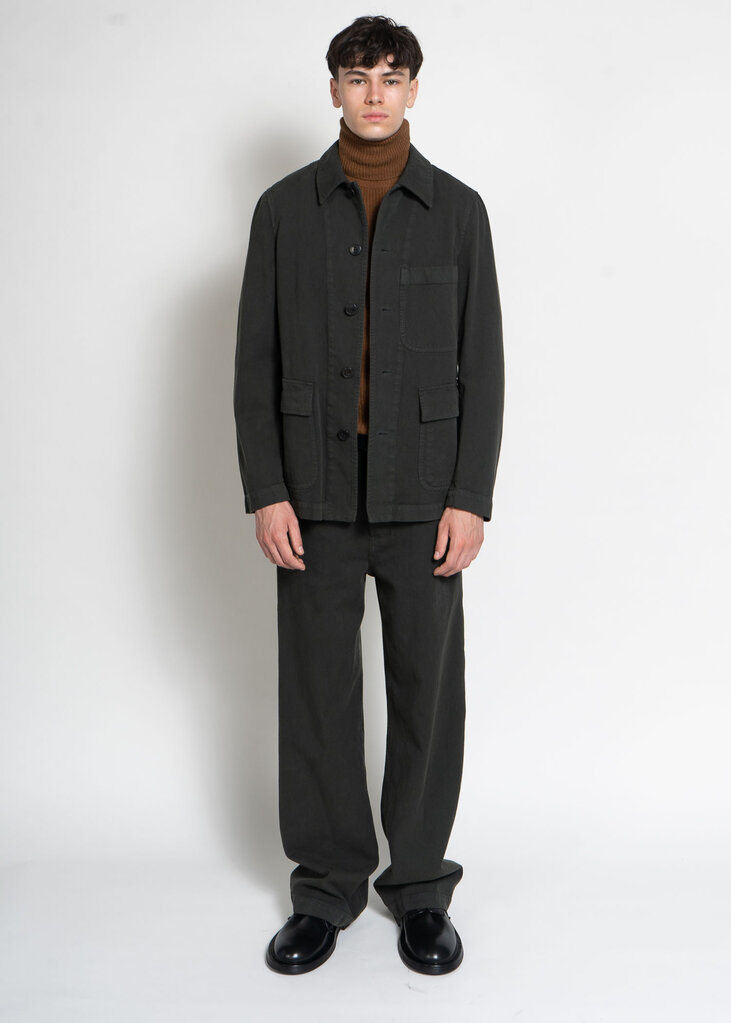 Dries Van Noten Veste Braxton Gris Foncé