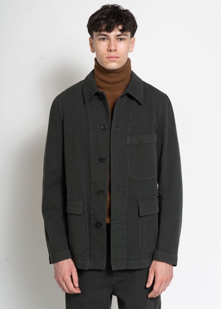 Dries Van Noten Veste Braxton Gris Foncé
