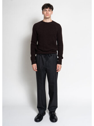 Dries Van Noten Dark Grey Penny Pants