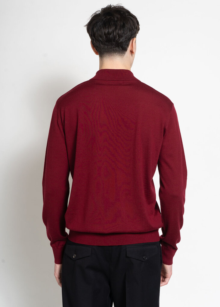 Dries Van Noten Polo Muano Bordeaux