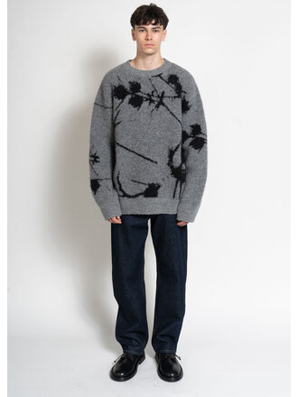 Dries Van Noten Chandail Mainland Gris