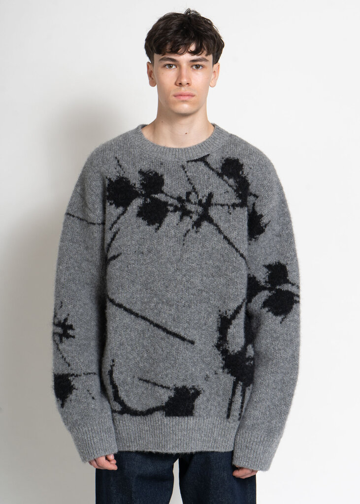 Dries Van Noten Chandail Mainland Gris