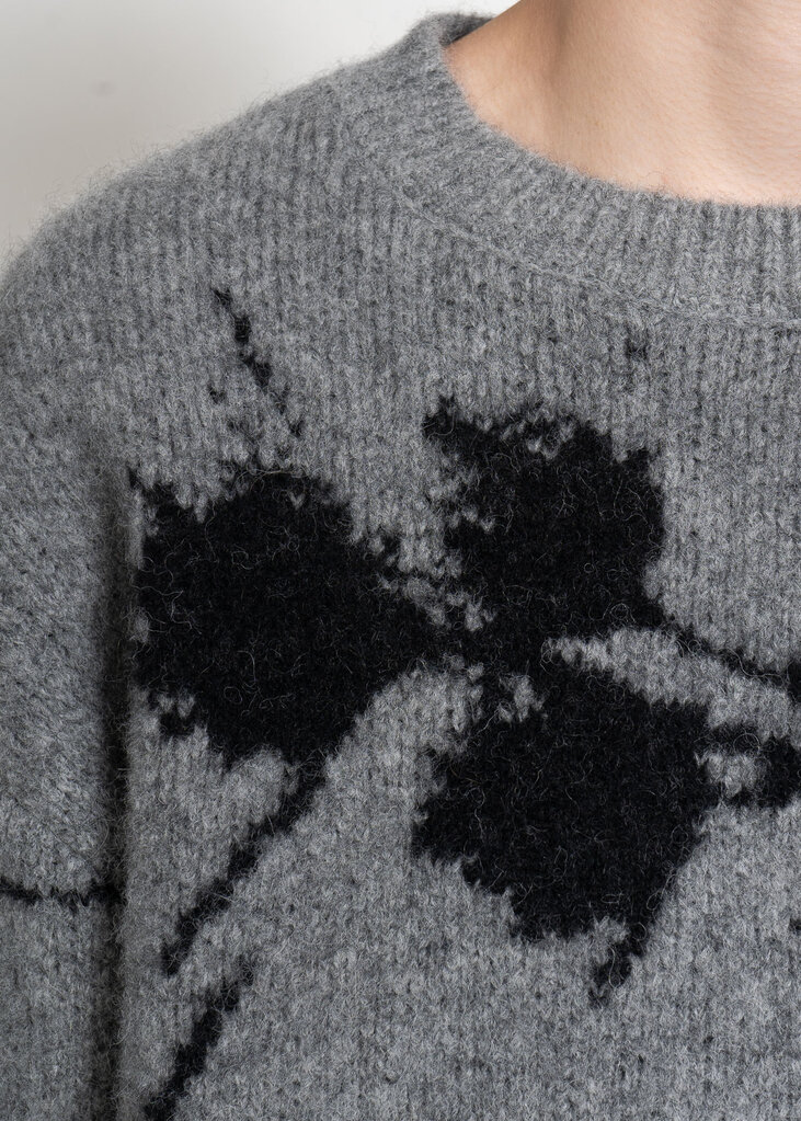 Dries Van Noten Chandail Mainland Gris