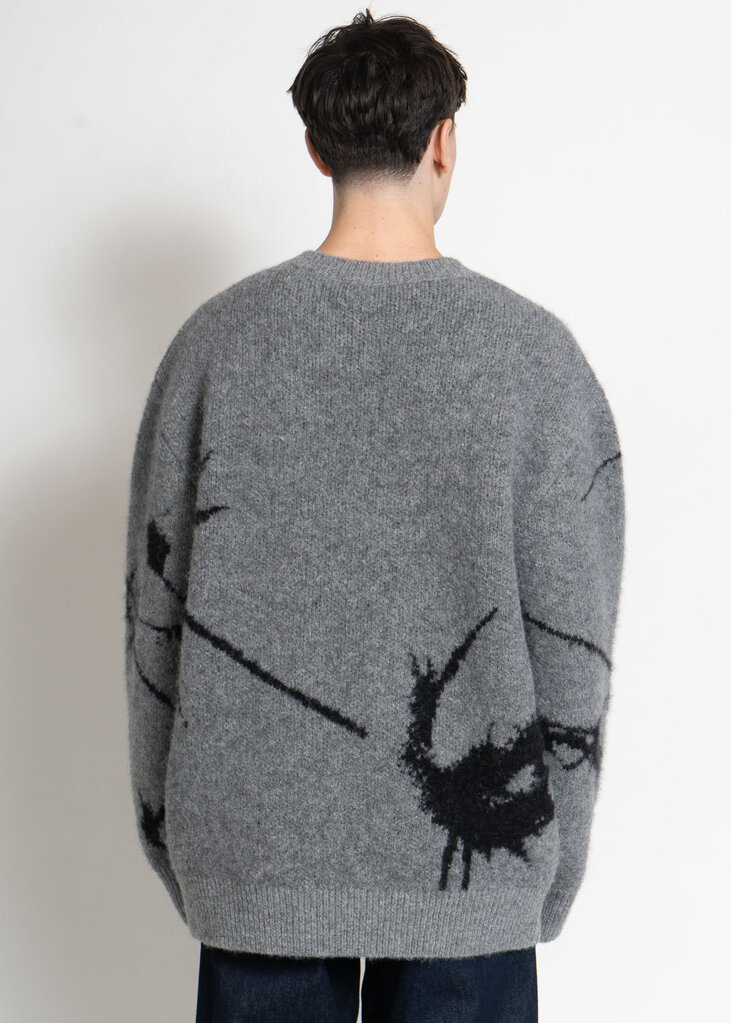 Dries Van Noten Chandail Mainland Gris