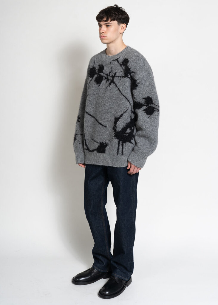 Dries Van Noten Chandail Mainland Gris