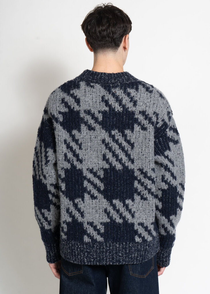 Dries Van Noten Chandail Macao Marine