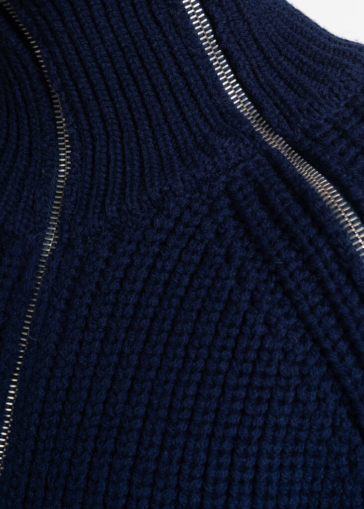 Dries Van Noten Navy Monty Bis Sweater