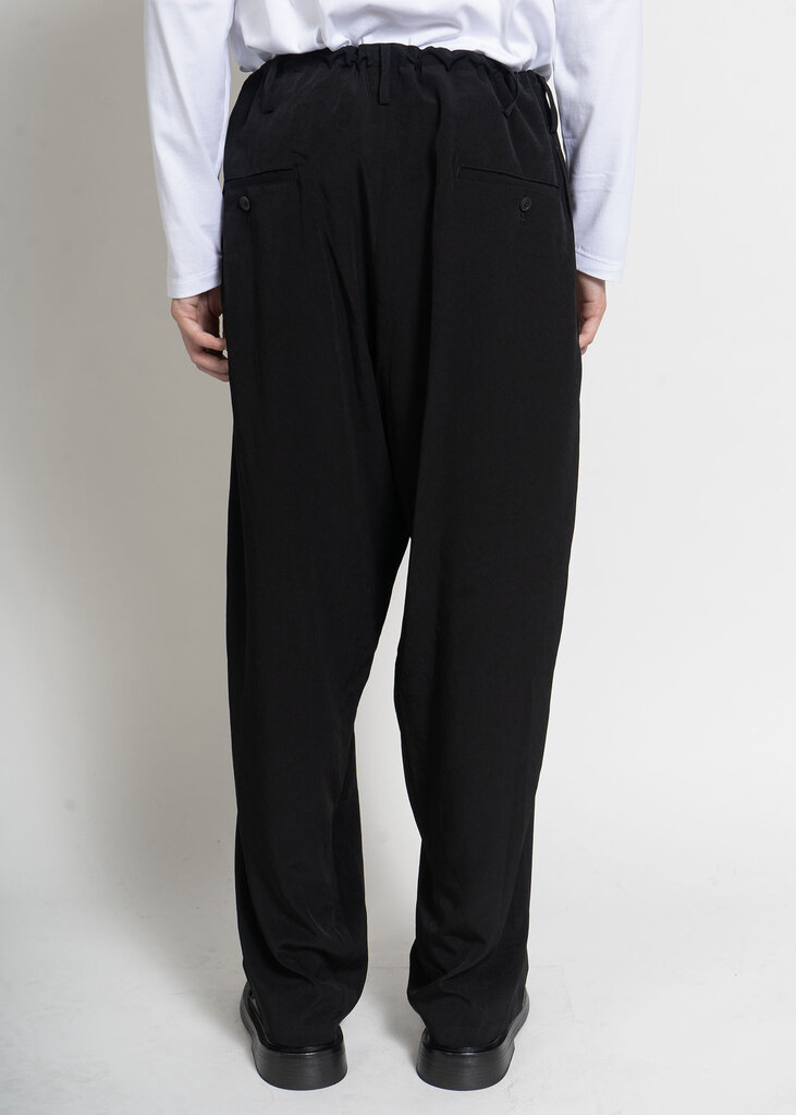 Yohji Yamamoto Pantalon New Standard String Noir