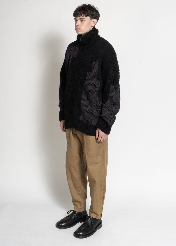 Yohji Yamamoto Blouson Zip Charcoal