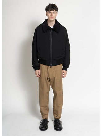 Yohji Yamamoto Manteau Flight  Noir Yohji Yamamoto Manteau Flight  Noir