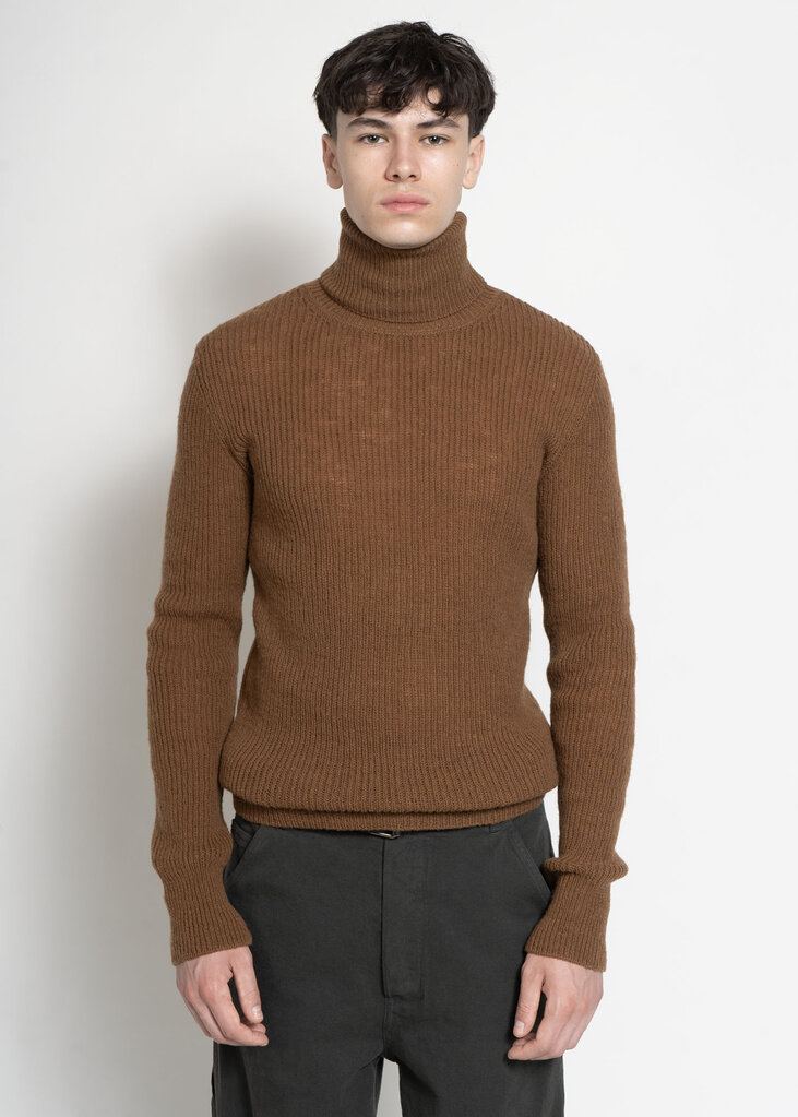 Dries Van Noten Chandail Macro Brun