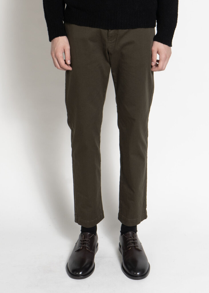 Barena Pantalon Dosana Traverso Vert Khaki