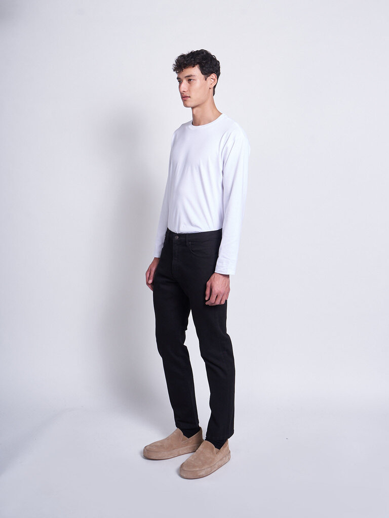 Jeanerica Rinse Stay Black Tapered Jeans