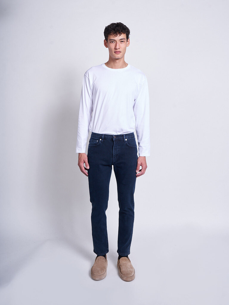 Jeanerica Blue Black Tapered Jeans