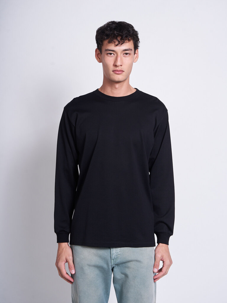 Auralee Black Luster Plainting Sweater