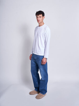 Batoner White Royal Organic Cotton L/S Shirt