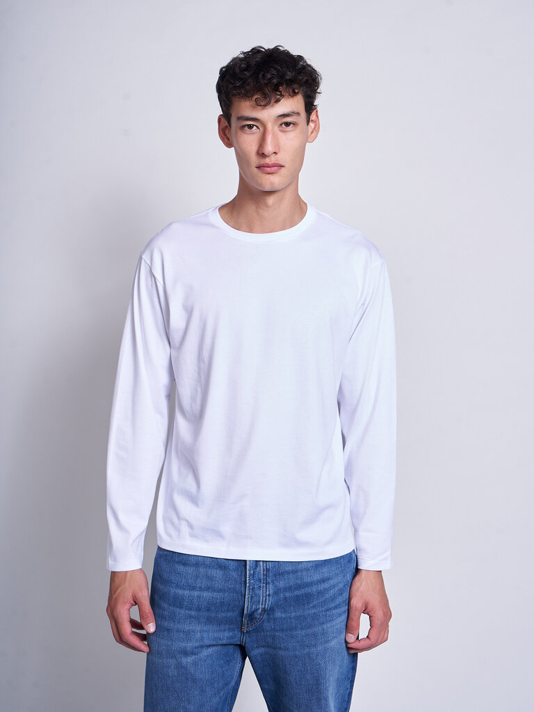 Batoner Chandail Royal Organic Cotton L/S Blanc