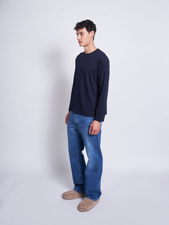 Batoner Navy Royal Organic Cotton L/S Shirt