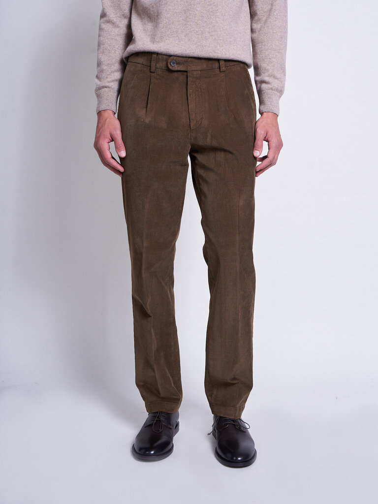 Boglioli Pantalon Pince Brun