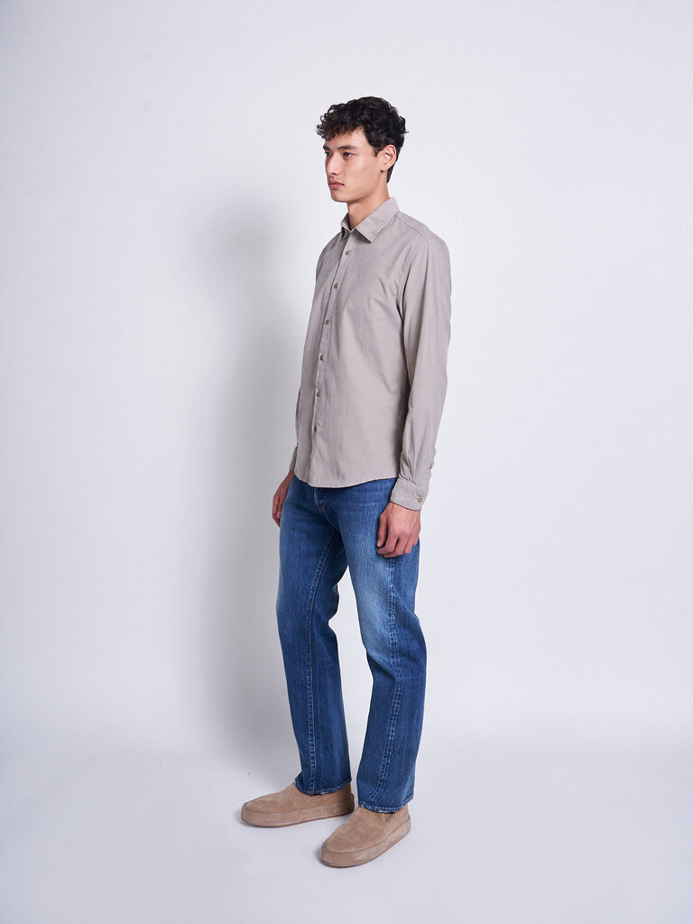 CIOTA Light Grey Regular Collar Shirt