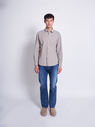 CIOTA Light Grey Regular Collar Shirt