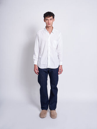 CIOTA Off White Regular Collar Shirt