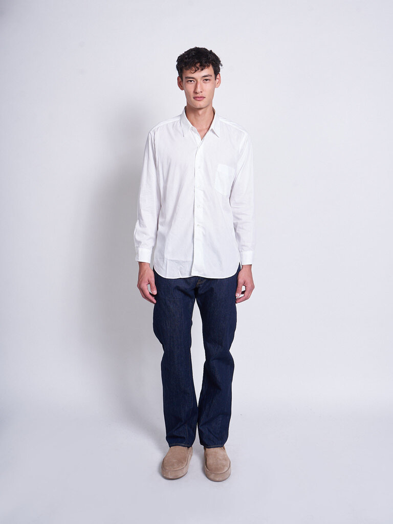 CIOTA Chemise Regular Collar Blanc Cassé