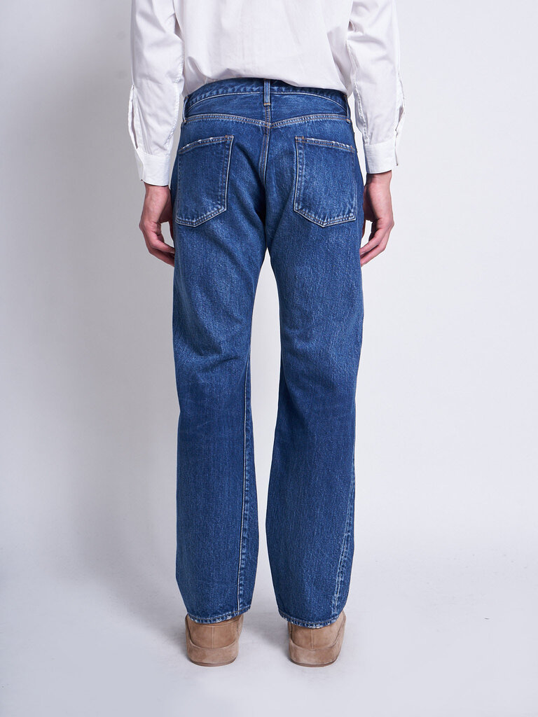 CIOTA Jeans Straight 5 Pckt Bleu Fonçé Moyen