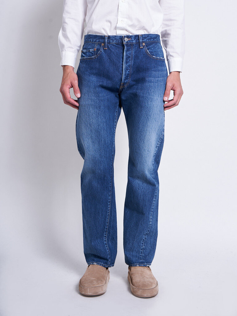 CIOTA Jeans Straight 5 Pckt Bleu Fonçé Moyen