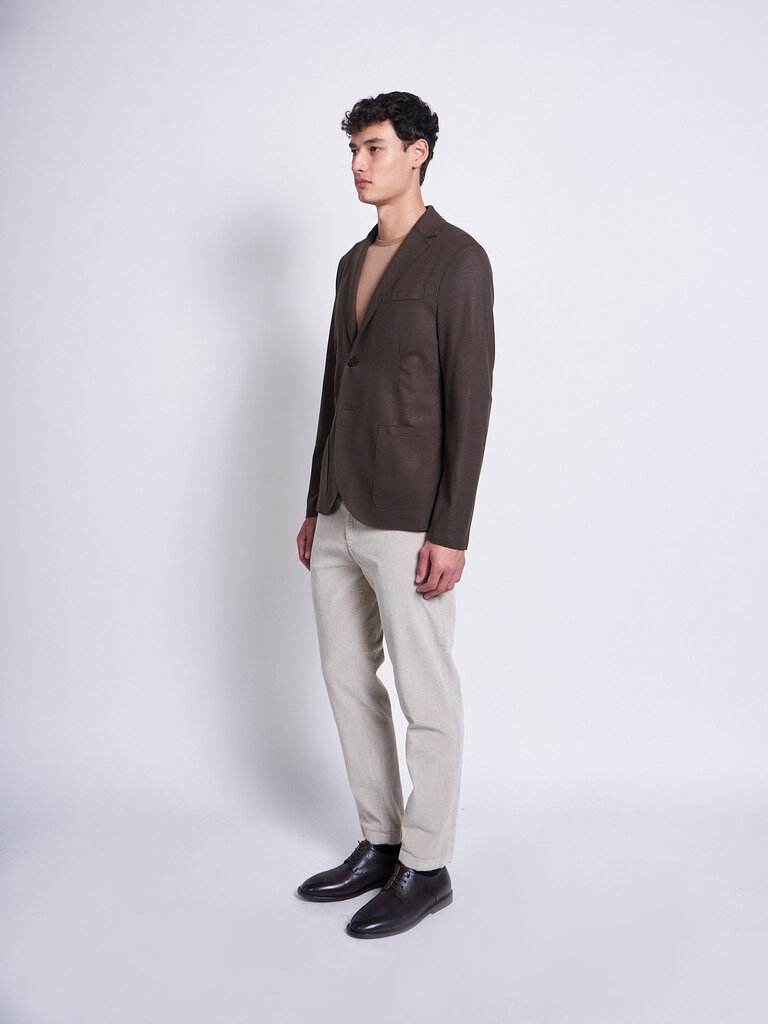 Harris Wharf London Moss Green 2B. Blazer