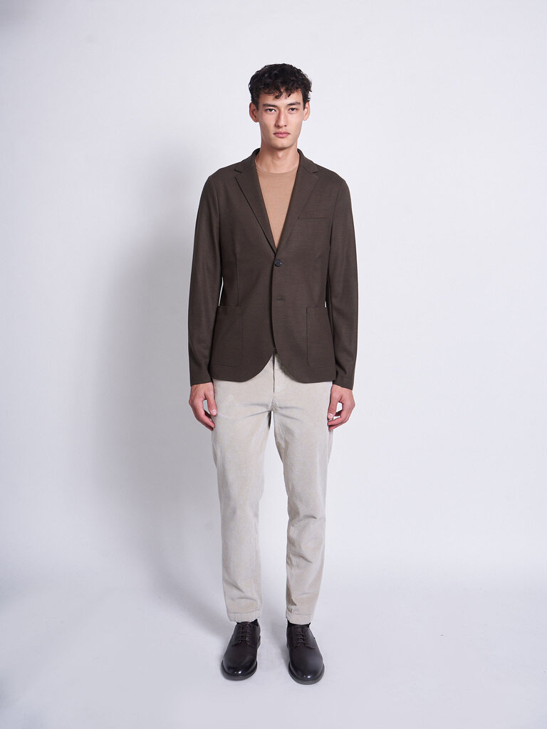 Harris Wharf London Moss Green 2B. Blazer