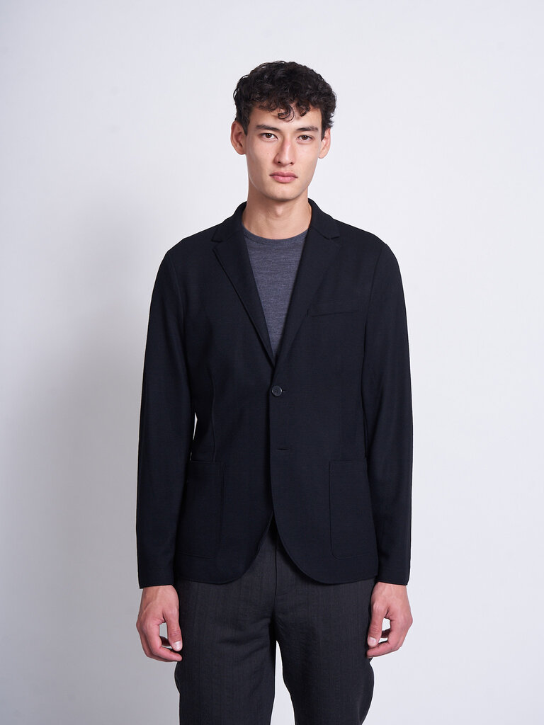 Harris Wharf London Black 2B. Blazer