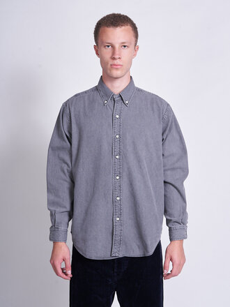 CIOTA Black Denim B.D Shirt