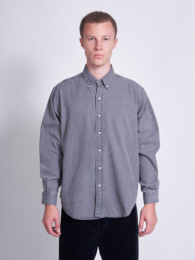 CIOTA Black Denim B.D Shirt