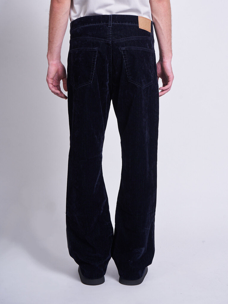 Jeanerica Blue Flock Corduroy Vega Jeans