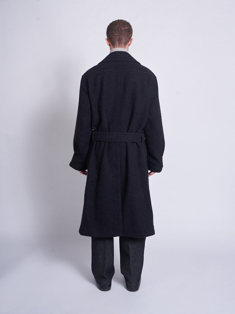 Lemaire Manteau Soft Noir