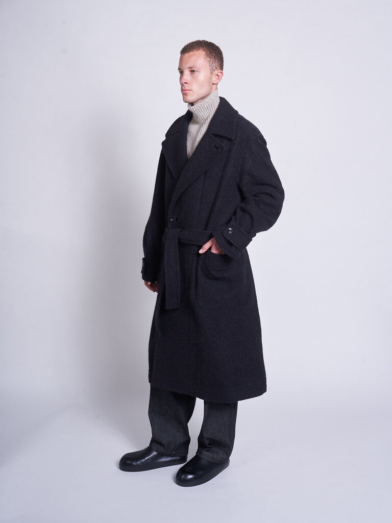 Lemaire Black Soft Coat