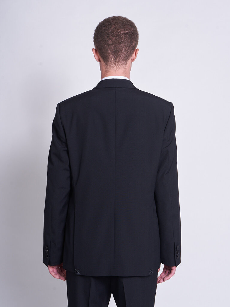 Dries Van Noten Black Kayne Tux 1063 Tuxedo