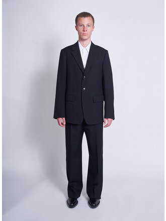 Dries Van Noten Black Kiel 2246 Suit