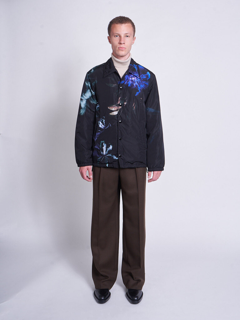 Dries Van Noten Black Vorries 2087 Jacket
