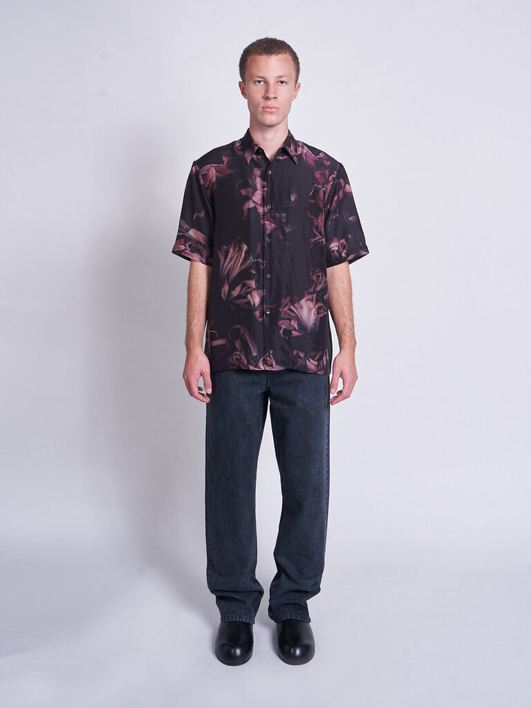 Dries Van Noten Old Rose Clasen 2124 Shirt