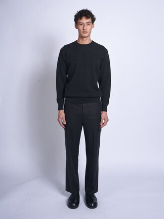 Batoner Heather Black Sunshine Cashmere Sweater