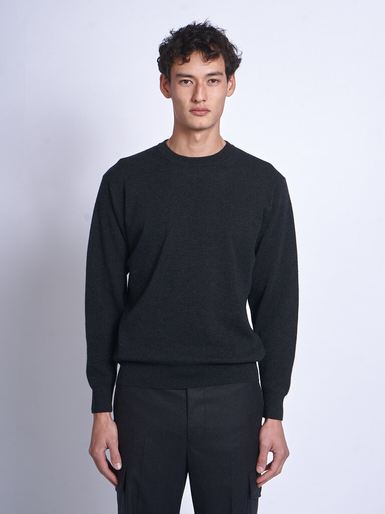 Batoner Heather Black Sunshine Cashmere Sweater